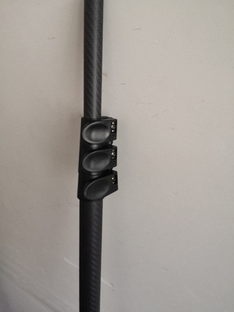 Photovoltaic Glass Cleaning Telescopic Poles Carbon Fiber Products