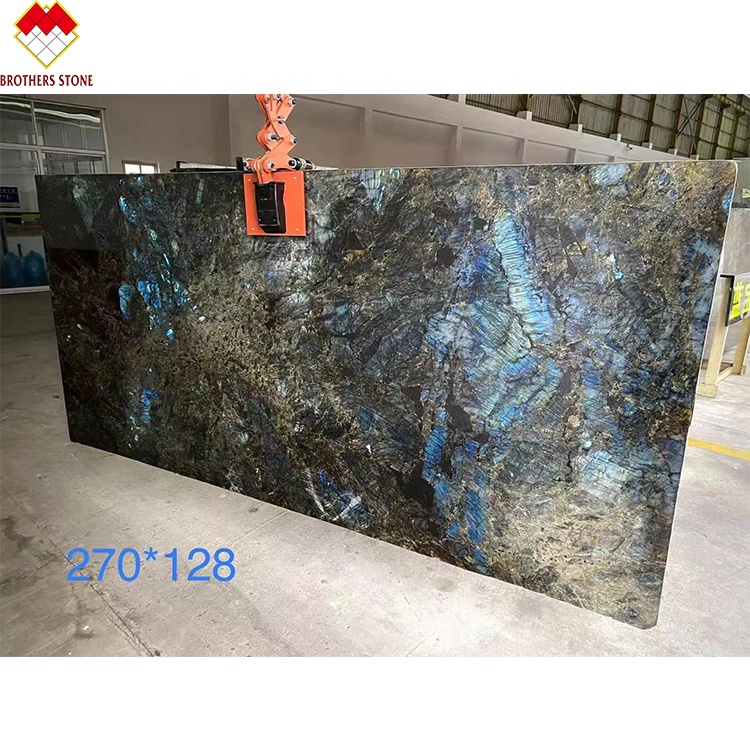 Big Slab Luxury Emerald Blue Onyx Marble from Brazil for Transparent Dinner Table Top