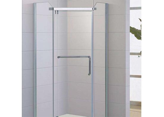 Customized Shower Bath Enclosures Glass , Laminated Tempered Glass For Shower