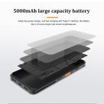 Handheld Industrial Scanner 5000mAh Battery 12 Hours Life Built-in NFC Android