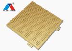 Aluminium Decorative Perforated Metal Panels For Office House Decoration