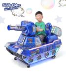 Amusement Center Coin Operated Rocket Ride Kiddie Tank Game Machine ODM