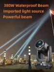 RGBW 380 Stage Event Lights Waterproof IP65 16CH Channel 280 Bulb -10 50 Case