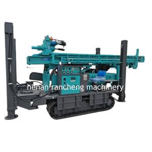 Wholesale 200m Hydraulic Crawler 58KW Diesel Powered Water Well Drilling Rig from china suppliers