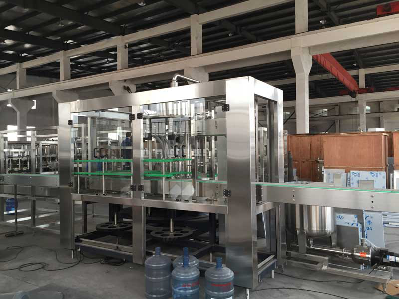 Automatic 5 Gallon 18.9L Bottle Barrel Water Washing Filling Capping Machine