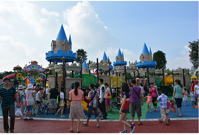 CE Certificated Outdoor Playground Slide Outdoor Children Park Plastic Slide