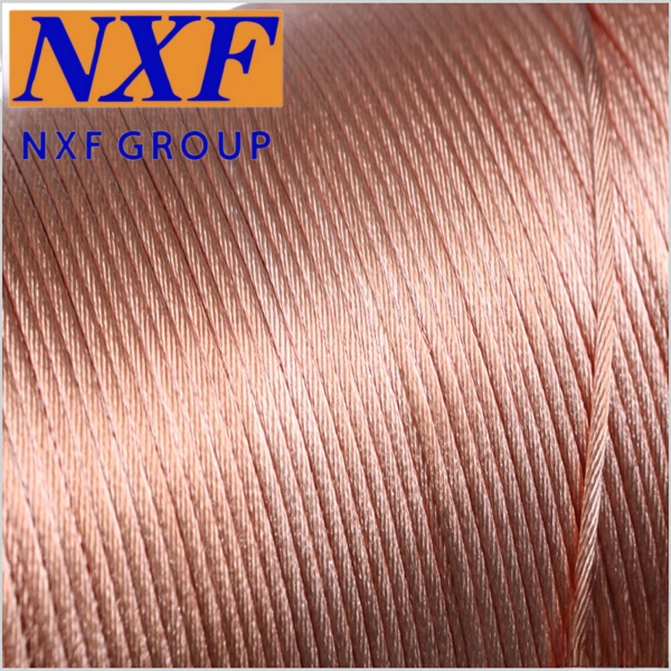 GB/T3956 TI/TUI/T2/TU2 Executive Standards Copper Stranded Wire Cable Conductors with Standard Flux Content NXF Customizable