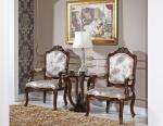 800*900*1140 Living Room Sofa Chair Rose Pink Fabric Solid Wood Frame Leisure