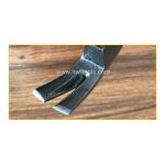 American type claw hammer with wooden handle