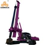 Rotary Borehole Drilling Rig Equipment Hydraulic Portable Rotary Drilling Rig