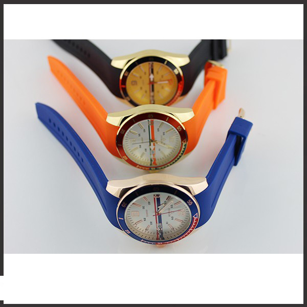 Colorful Ladies Silicone Watch Waterproof Silicone Watches Custom Logo Available