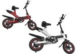 Collapsible Pedal Assist Electric Bike , Urban Sports Electric Pedal Bike