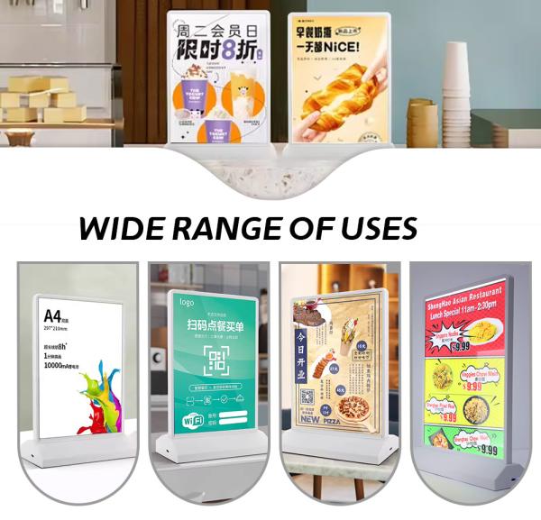 Advertising Light Box LED Aluminum Indoor Advertising Light Box for Indoor