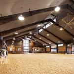 Prefabricated Steel Stable Equestrian Buildings Riding Arenas For Sale