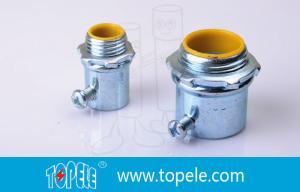 Wholesale Steel Die Cast Zinc Plated EMT Conduit And Fittings / Insulated Connector from china suppliers