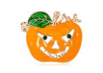 Butterful Clutch Custom Lapel Pins , Anime Pumpkin Halloween Enamel Badge Metal