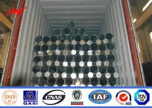 Wholesale 30ft 3mm Q345 Steel Tubular Pole Hot Dip Galvanized For Electrical Line from china suppliers