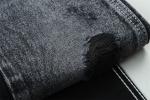 11.5oz Dark Black & Black Backside Denim Fabric Rigid Jeans Fabric For Brand