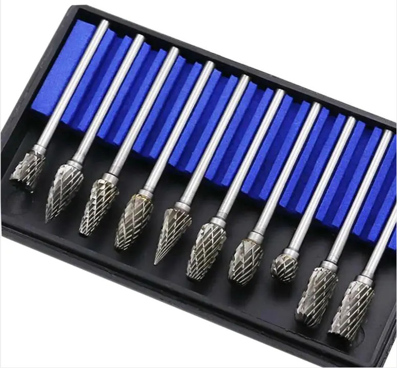 Solid Carbide Burr Tungsten Carbide Rotary Burrs Wear Resistant