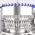 1800x1200x2000mm Auto Liquid Filling Machine Manufacturing Plant