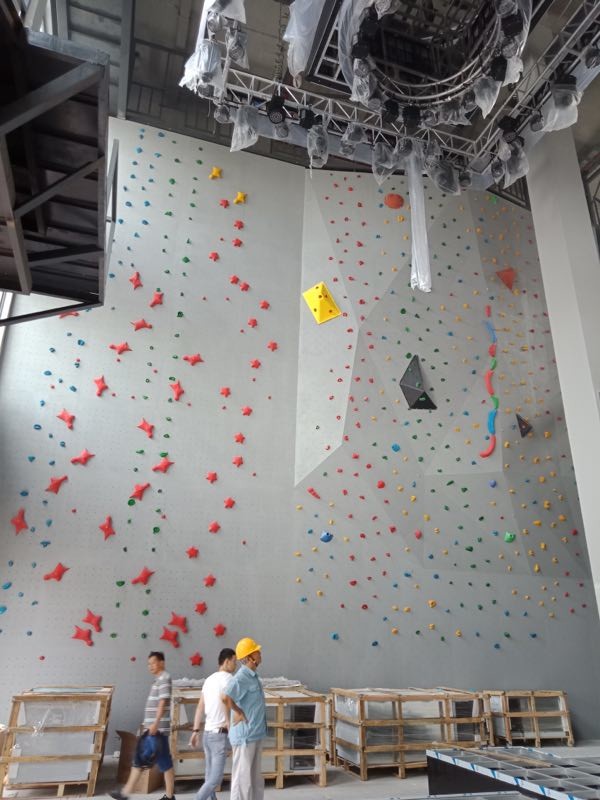 One Stop Fiberglass Indoor Climbing Wall Custom School Commercial Rock Climbing