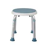 Aluminium 360 Degree Swivel Shower Stool With Adjustable Height 33*33* 35.5-54