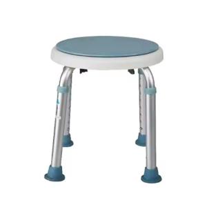 Wholesale Aluminium 360 Degree Swivel Shower Stool With Adjustable Height 33*33* 35.5-54 Cm from china suppliers