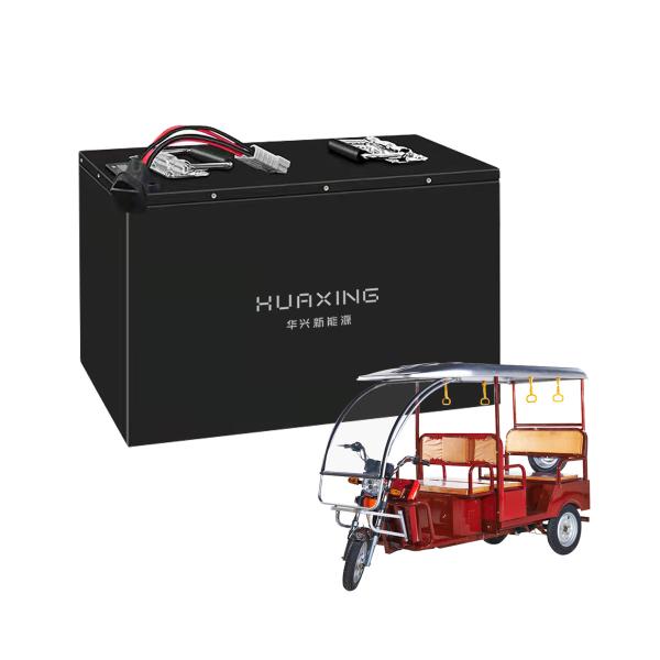 Electric Richshaw Three-Wheeled Cart Lithium Battery 48V 60V 72V LFP Battery