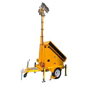 Wholesale Gel Battery 6*200Ah Mobile Solar Light Tower OEM ODM Available from china suppliers