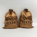 Custom Satin Pouch Bag with Logo for Hair Clothes Shoes Jewelry Cosmetics Gift