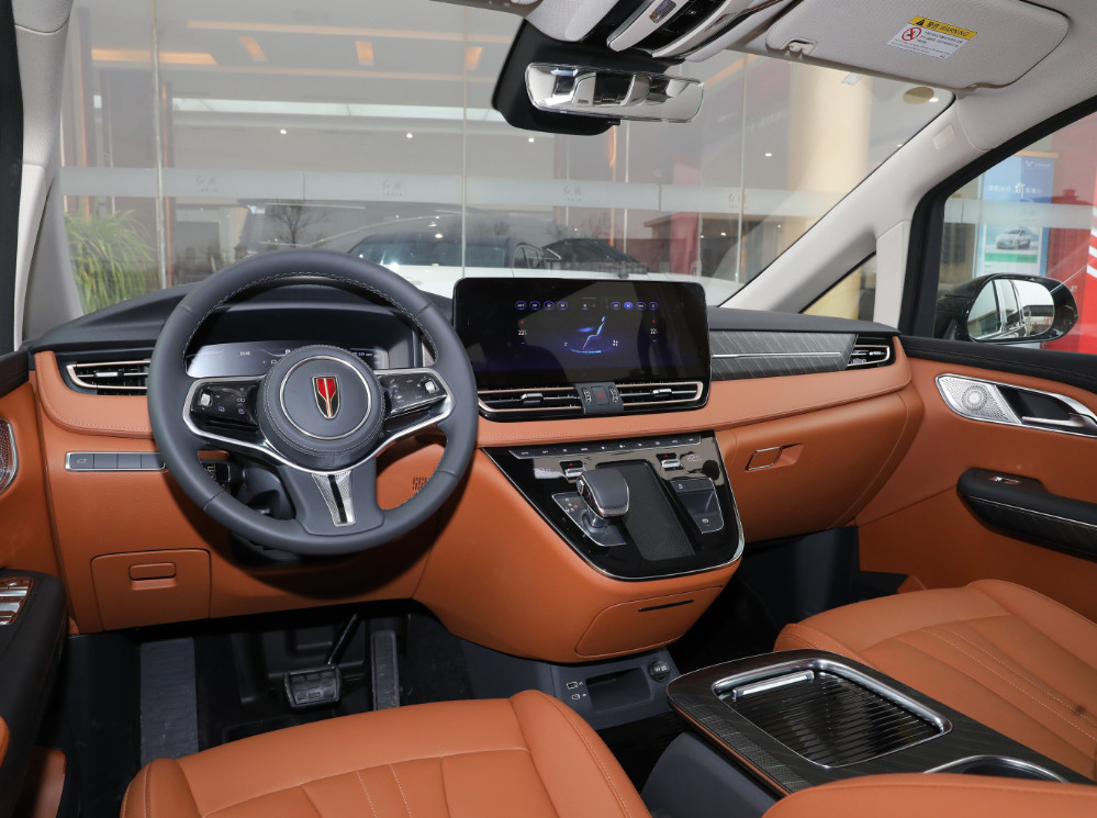 7 Seater Hongqi HQ9 Vehicle Automobile Business Reception 8 Speed