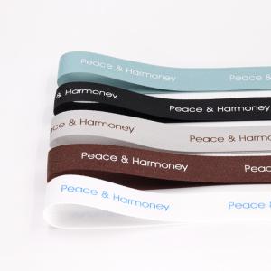 Wholesale Custom Printed Gift Packaging Ribbon , Double Faced Silk Satin Ribbon from china suppliers