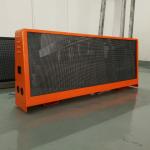 Outdoor Mobile Advertising Screen 4mm LED Display LED Taxi Roof Sign