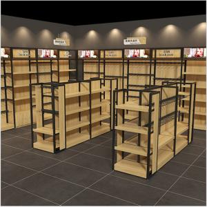Wholesale Gondola Miniso Display Rack Morden Style Powder Coating Surface from china suppliers