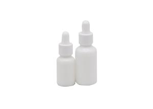 Wholesale 30ml Cylinder Cosmetic Oil Glass Bottle With Various Droppers from china suppliers