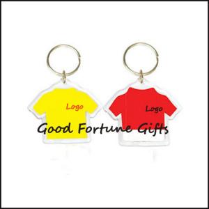 Wholesale Customed Acrylic Keychain keyrings promotion gift from china suppliers