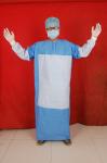 Sterile Disposable Nonwoven Reinforrced Surgical Gown