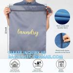 Recycle Zippered Foldable Laundry Bag Logo Extra Large Travel Laundry Bag with