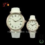 High quality luxuly couple leather band classic design watches for men and women