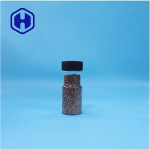 Wholesale Transparent PET Mustard Salt Black Pepper Powder Curry Spice Jar Flip Top Cap from china suppliers