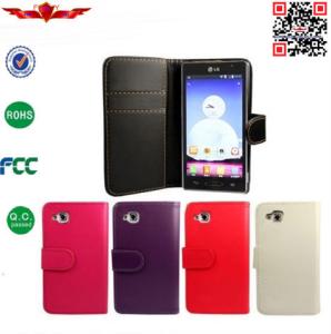 Wholesale 100% Qualify Brand New PU Flip Wallet Leather Cover Case For LG L9 II Multi Colors from china suppliers
