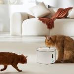 ABS Electric Dog Cat Water Fountain Automatic Dog Water Feeder With Filter For