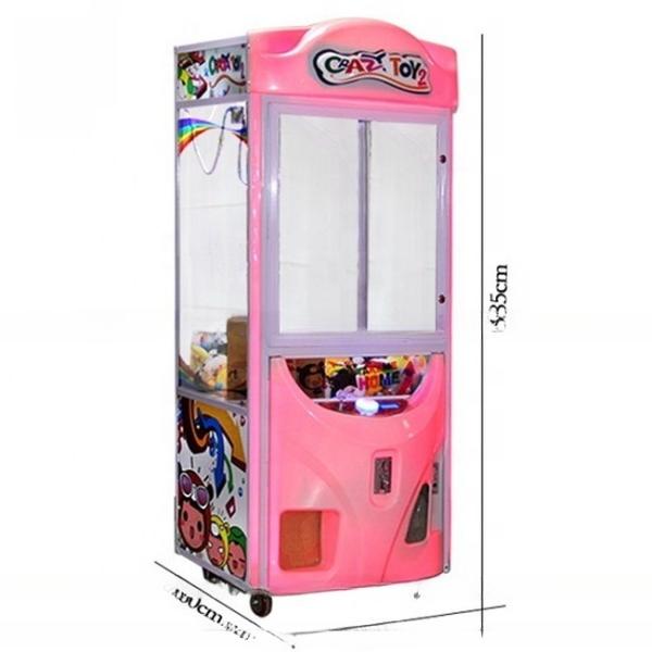 Earn money claw stuffed toys 1 player coin operated doll toy crane game machine