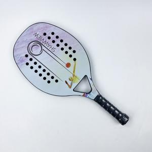 Wholesale PU Beach Tennis Paddles 12K Carbon Customized Beach Ball Racket from china suppliers