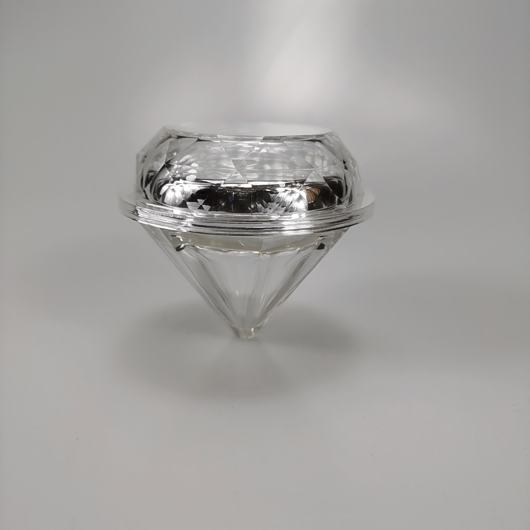 30g Luxury Acrylic Transparent Cream Jar for Face or Eye Cream Cap Material Plastic