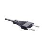 Buy cheap Household Electrical European Power Cord 2pin Ac Standard Power Cord In Black from wholesalers