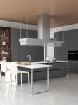 Middle East Kitchen Furniture Design Custom EB Board Wood Veneer Kitchen Cabinet