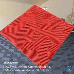 Wholesale Modern Square Matte Surface Garage Floor Tiles in Grey from china suppliers