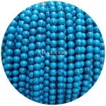 Wholesale Howlite Round Stone Loose Beads Turquoise Loose Beads Round Beads