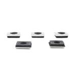 General Industry Stainless Steel Black Square Sealing Washers Roofing Rubber